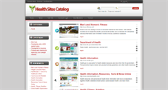 Desktop Screenshot of healthsitescatalog.com